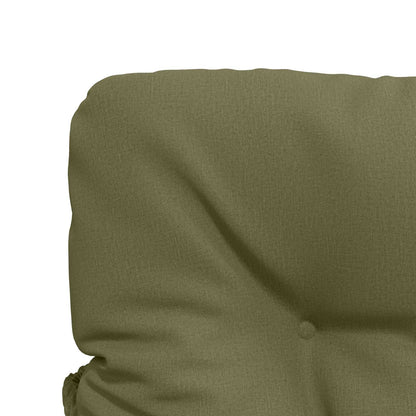 2-delige Hoogrug Kussen VIANEN 2 pcs 100% Polyester Olijfgroen