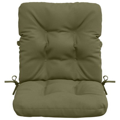 2-delige Hoogrug Kussen VIANEN 2 pcs 100% Polyester Olijfgroen