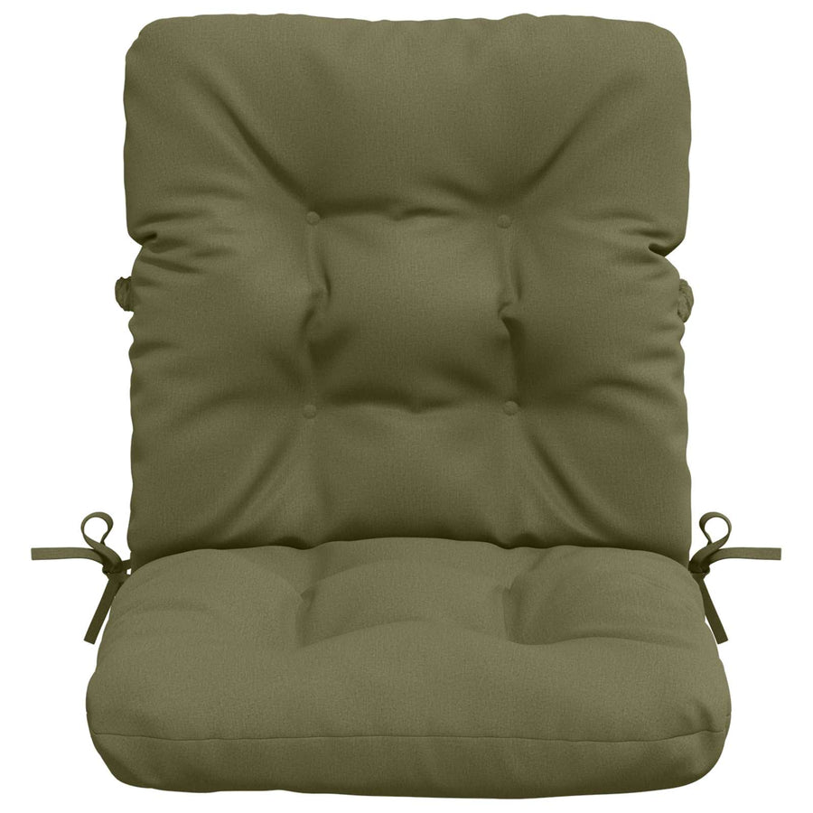 6-delige Hoogrug Kussen VIANEN 6 pcs 100% Polyester Olijfgroen