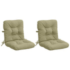 2-delige Hoogrug Kussen VIANEN 2 pcs 100% Polyester Lichtgroen
