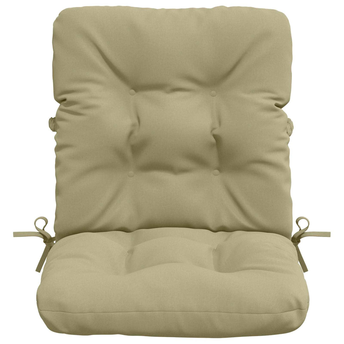 2-delige Hoogrug Kussen VIANEN 2 pcs 100% Polyester Lichtgroen