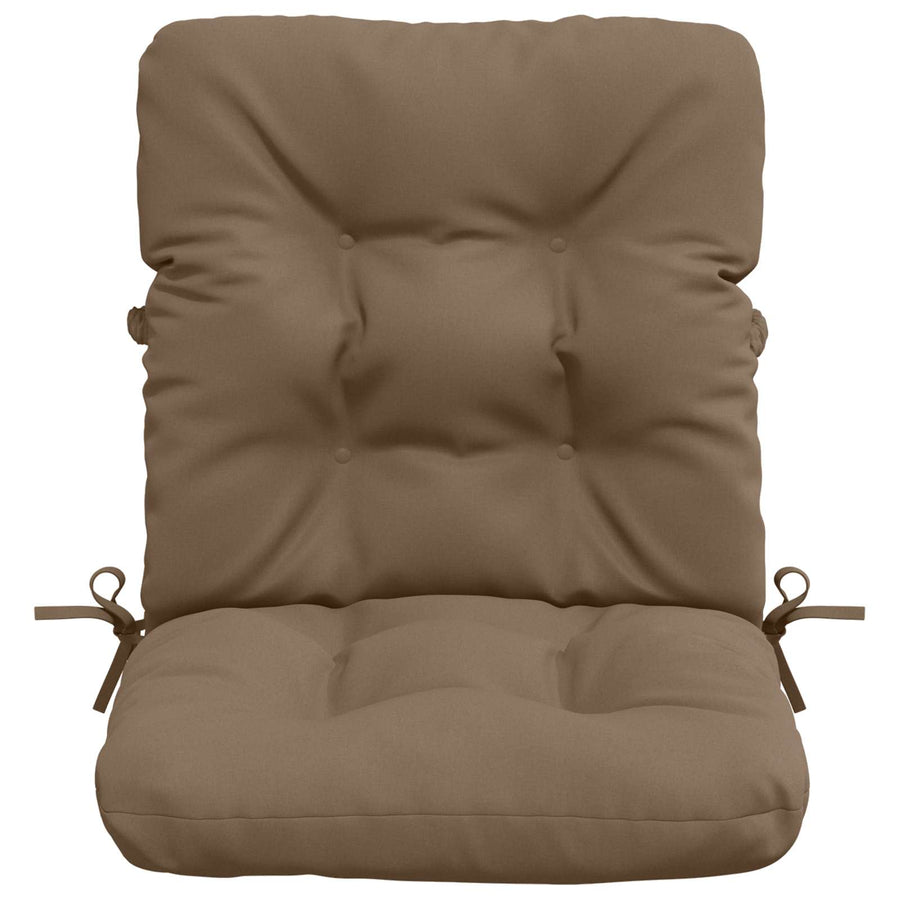 2-delige Hoogrug Kussen VIANEN 2 pcs 100% Polyester Taupe