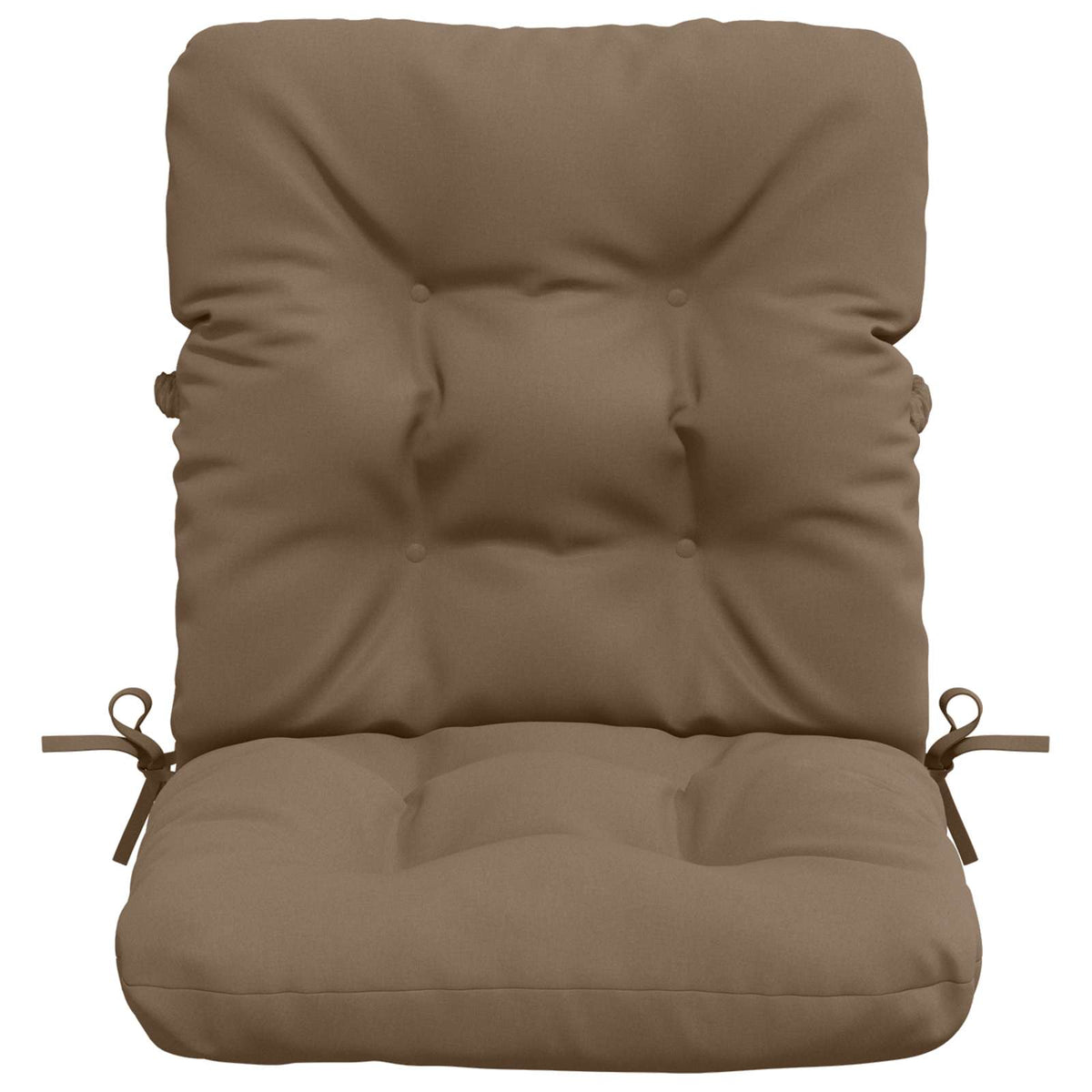 6-delige Hoogrug Kussen VIANEN 6 pcs 100% Polyester Taupe