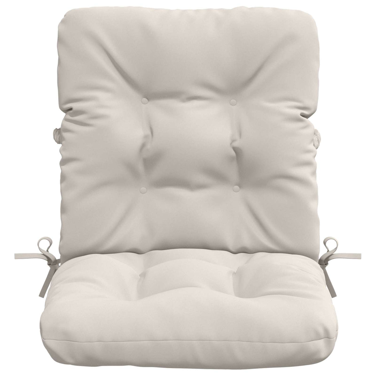 4-delige Hoogrug Kussen VIANEN 4 pcs 100% Polyester Wit
