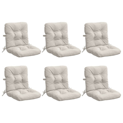 6-delige Hoogrug Kussen VIANEN 6 pcs 100% Polyester Wit