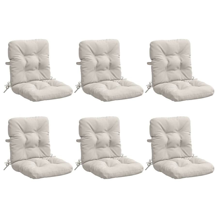 6-delige Hoogrug Kussen VIANEN 6 pcs 100% Polyester Wit