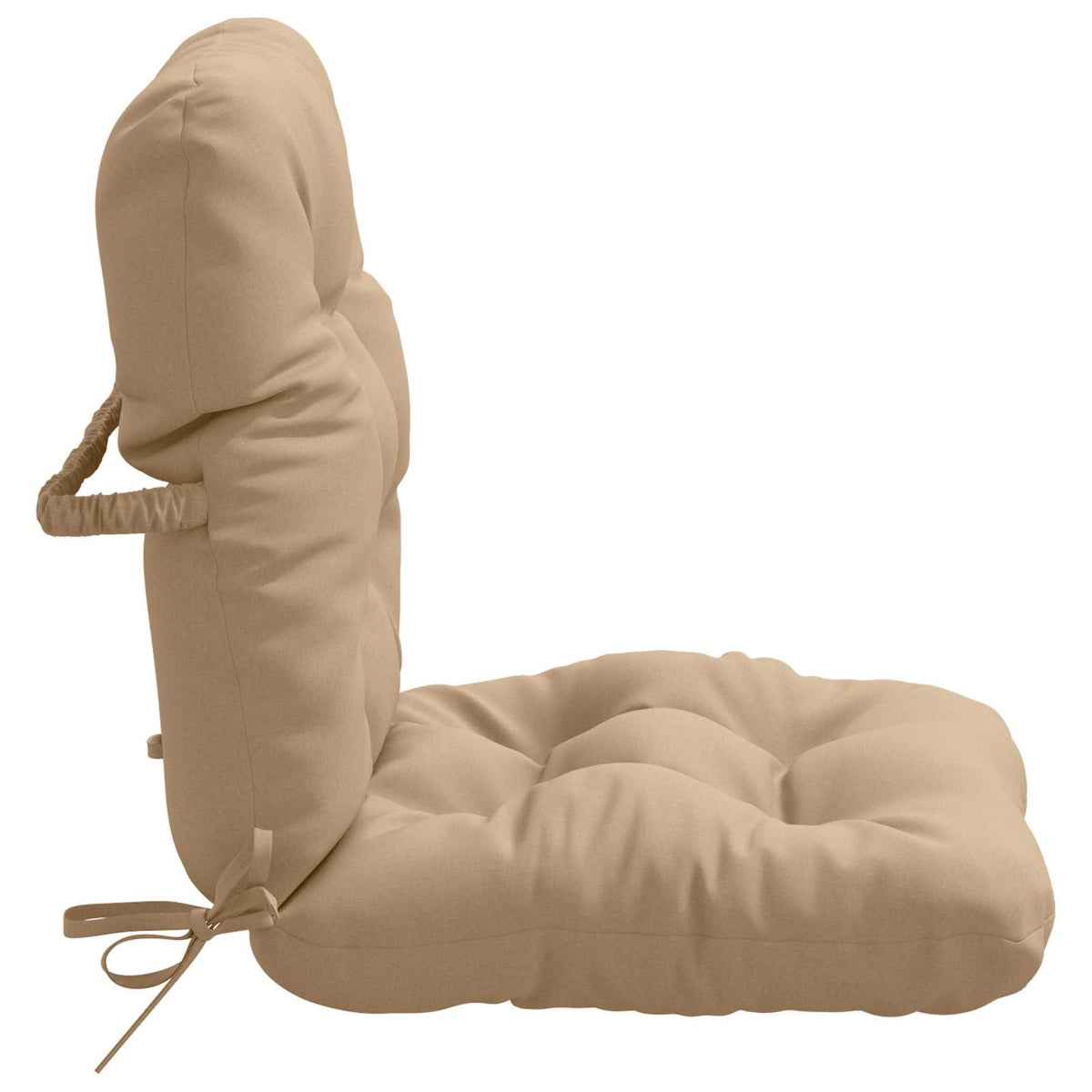 2-delige Hoogrug Kussen VIANEN 2 pcs 100% Polyester Zand