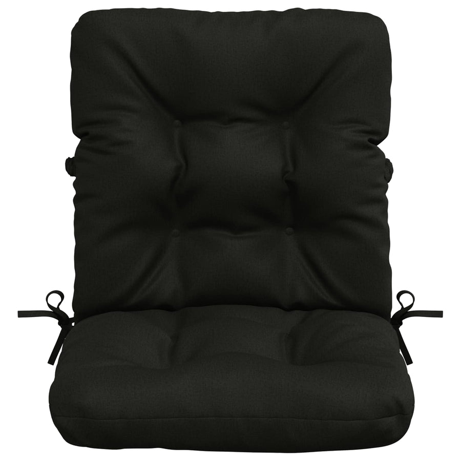 2-delige Hoogrug Kussen VIANEN 2 pcs 100% Polyester Zwart