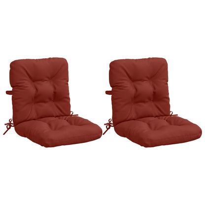 2-delige Hoogrug Kussen VIANEN 2 pcs 100% Polyester Rood