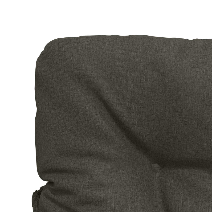 6-delige Hoogrug Kussen VIANEN 6 pcs 100% Polyester Antraciet