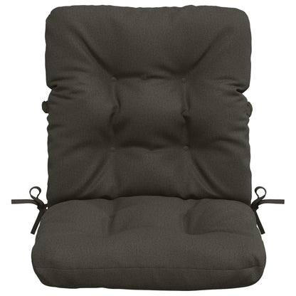 6-delige Hoogrug Kussen VIANEN 6 pcs 100% Polyester Antraciet