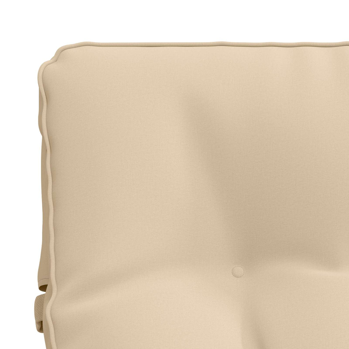 Ligstoel Kussen VIANEN 100% Polyester Crèmekleurig