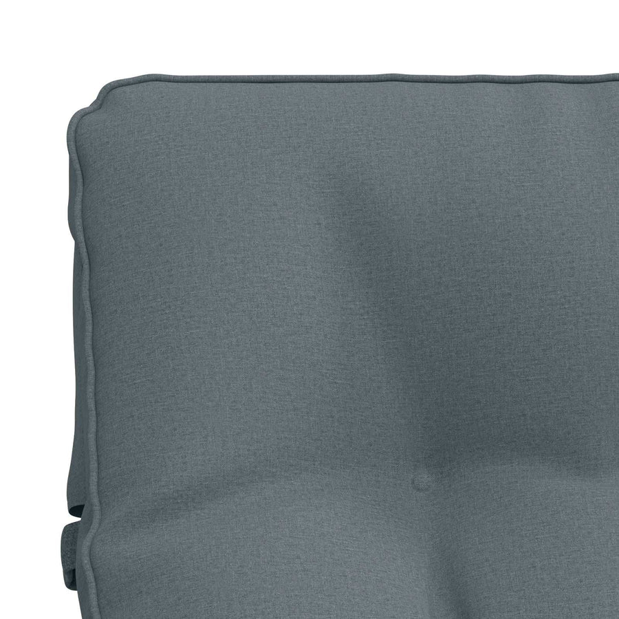 Ligstoel Kussen VIANEN 100% Polyester Blauw 200 x 55 x 8 cm