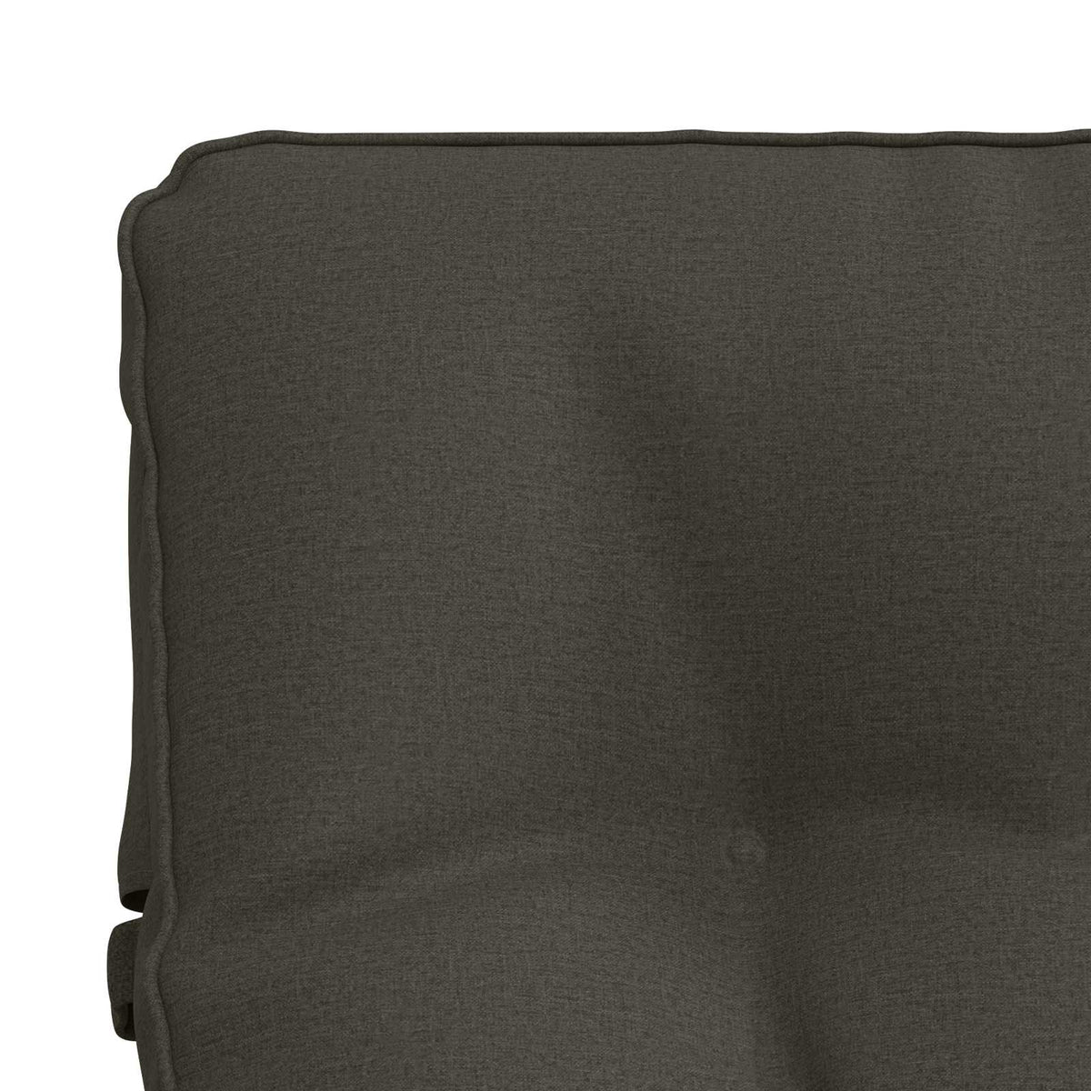 Ligstoel Kussen VIANEN 100% Polyester Antraciet 200 x 55 x 8 cm
