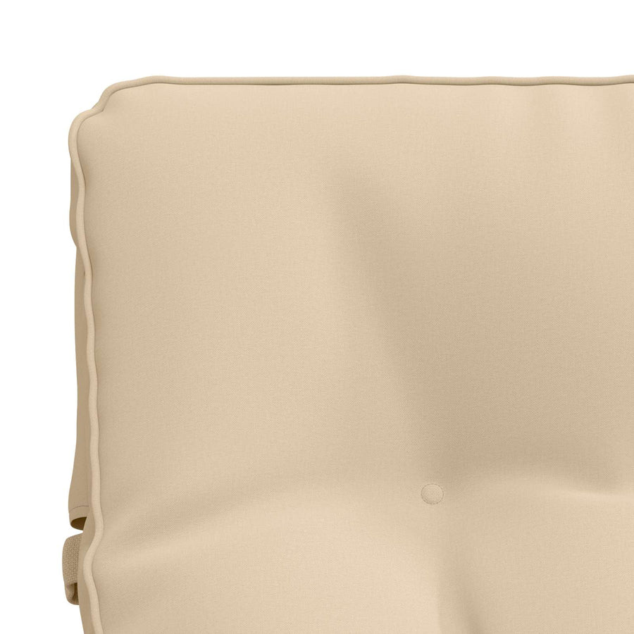 Ligstoel Kussen VIANEN 100% Polyester Crèmekleurig