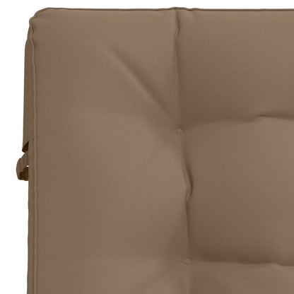Ligstoel Kussen VIANEN 100% Polyester Taupe 200 x 70 x 8 cm