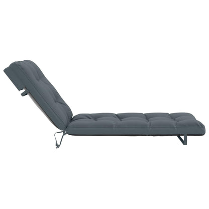 Ligstoel Kussen VIANEN 100% Polyester Blauw 200 x 70 x 8 cm