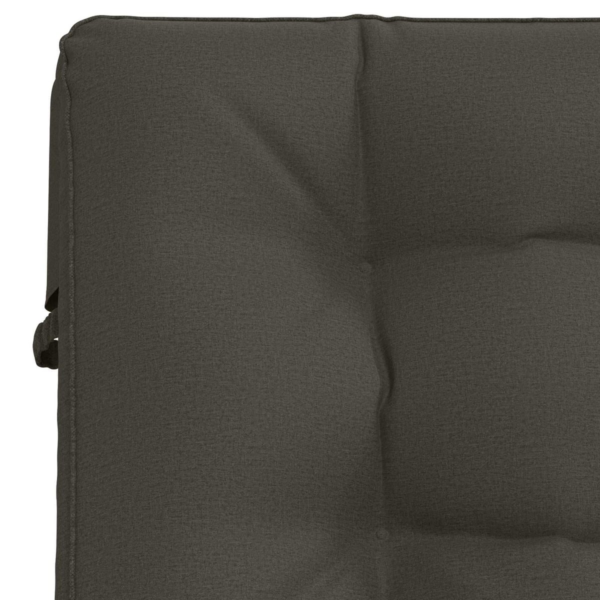 Ligstoel Kussen VIANEN 100% Polyester Antraciet 200 x 70 x 8 cm