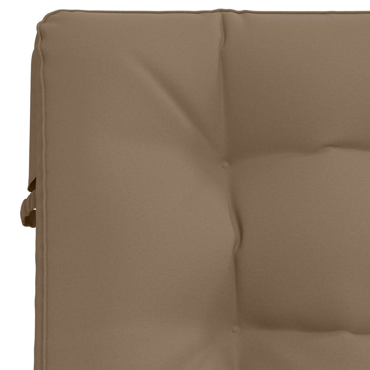 Ligstoel Kussen VIANEN 100% Polyester Taupe 200 x 80 x 8 cm