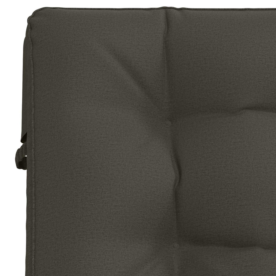 Ligstoel Kussen VIANEN 100% Polyester Antraciet 200 x 80 x 8 cm