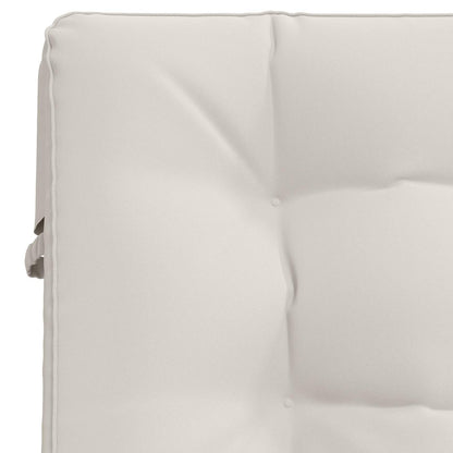 Ligstoel Kussen VIANEN 100% Polyester Wit 200 x 90 x 8 cm