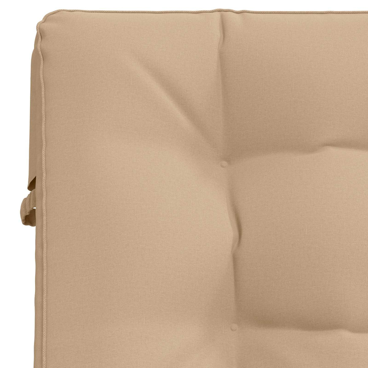 Ligstoel Kussen VIANEN 100% Polyester Zand 200 x 90 x 8 cm