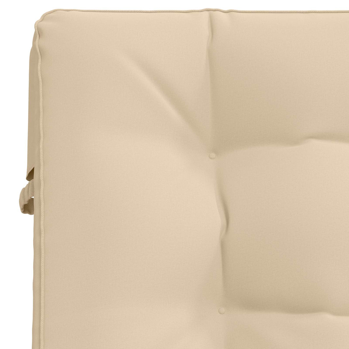 Ligstoel Kussen VIANEN 100% Polyester Crèmekleurig