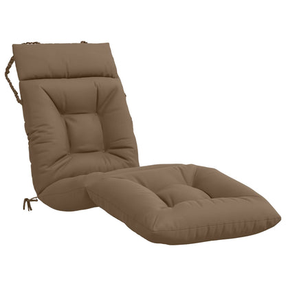 Ligstoel Kussen VIANEN 100% Polyester Taupe 200 x 50 x 8 cm
