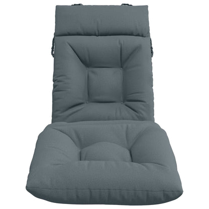 Ligstoel Kussen VIANEN 100% Polyester Blauw 200 x 50 x 8 cm