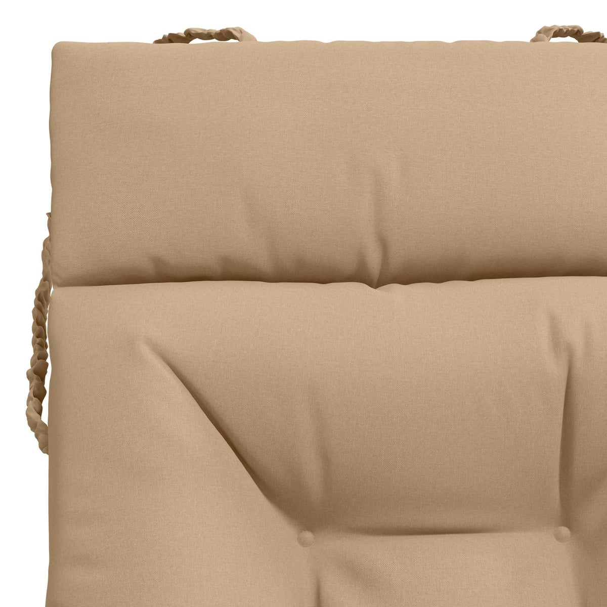 Ligstoel Kussen VIANEN 100% Polyester Zand 200 x 70 x 8 cm