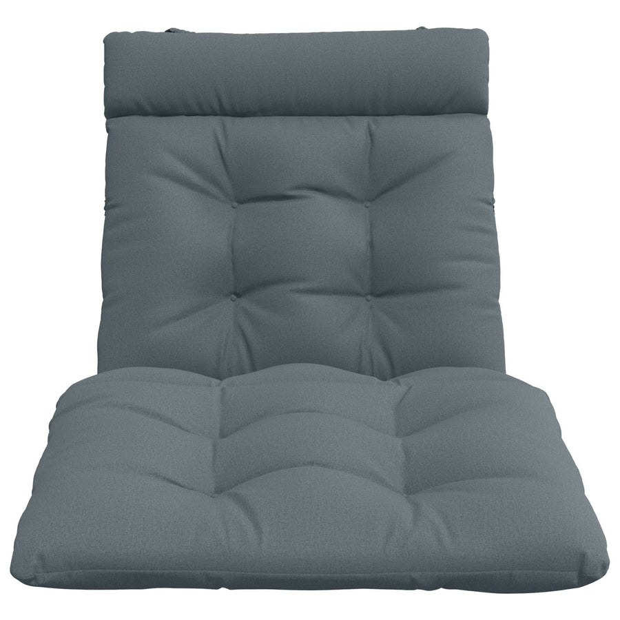 Ligstoel Kussen VIANEN 100% Polyester Blauw 200 x 70 x 8 cm