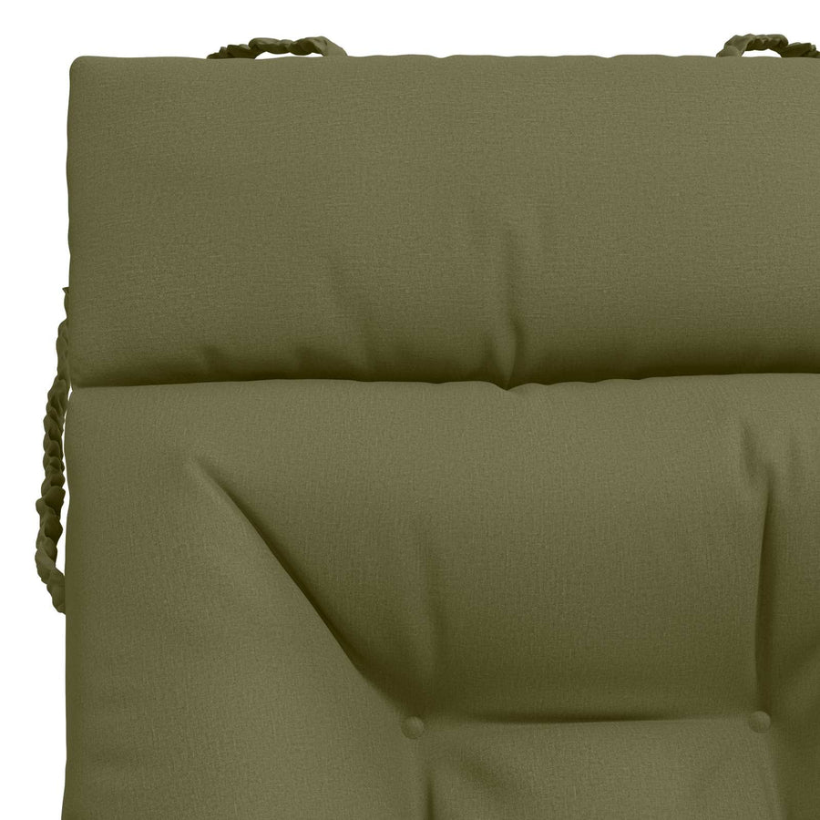 Ligstoel Kussen VIANEN 100% Polyester Olijfgroen
