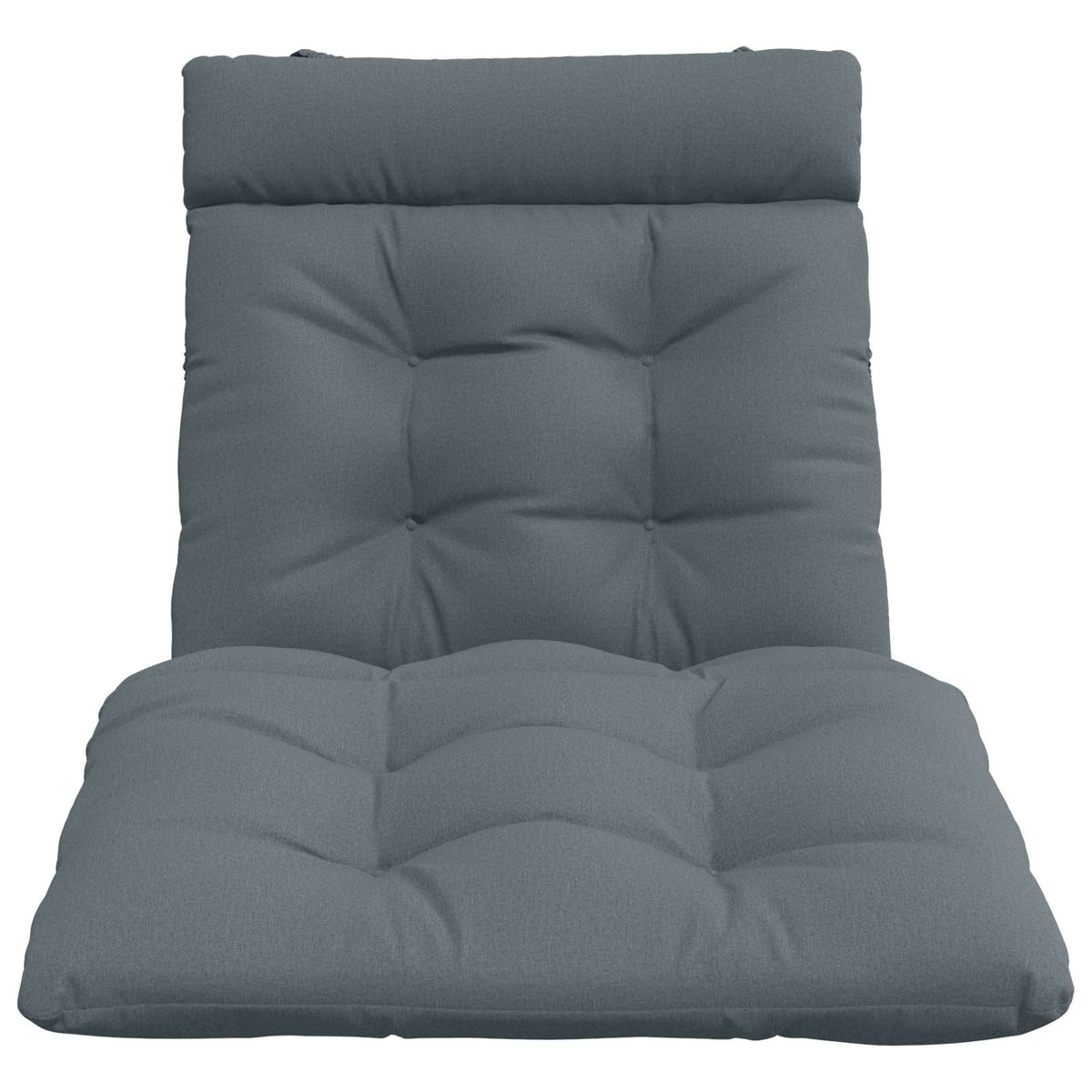 Ligstoel Kussen VIANEN 100% Polyester Blauw 200 x 80 x 8 cm