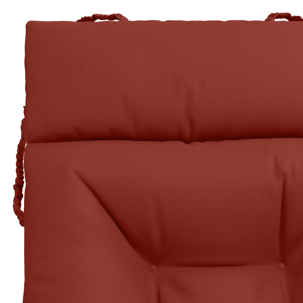 Ligstoel Kussen VIANEN 100% Polyester Rood 200 x 80 x 8 cm