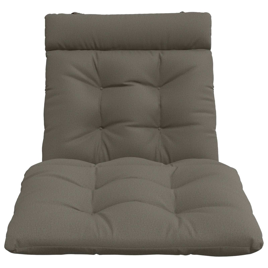 Ligstoel Kussen VIANEN 100% Polyester Grijs 200 x 90 x 8 cm