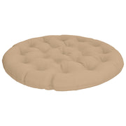 Papasan stoelkussen zand Ø 130x12 cm polyester