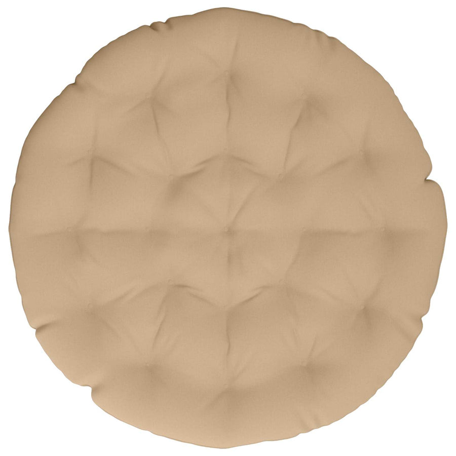 Papasan Stoel Kussen VIANEN 100% Polyester Zand Ø 130 x 12 cm