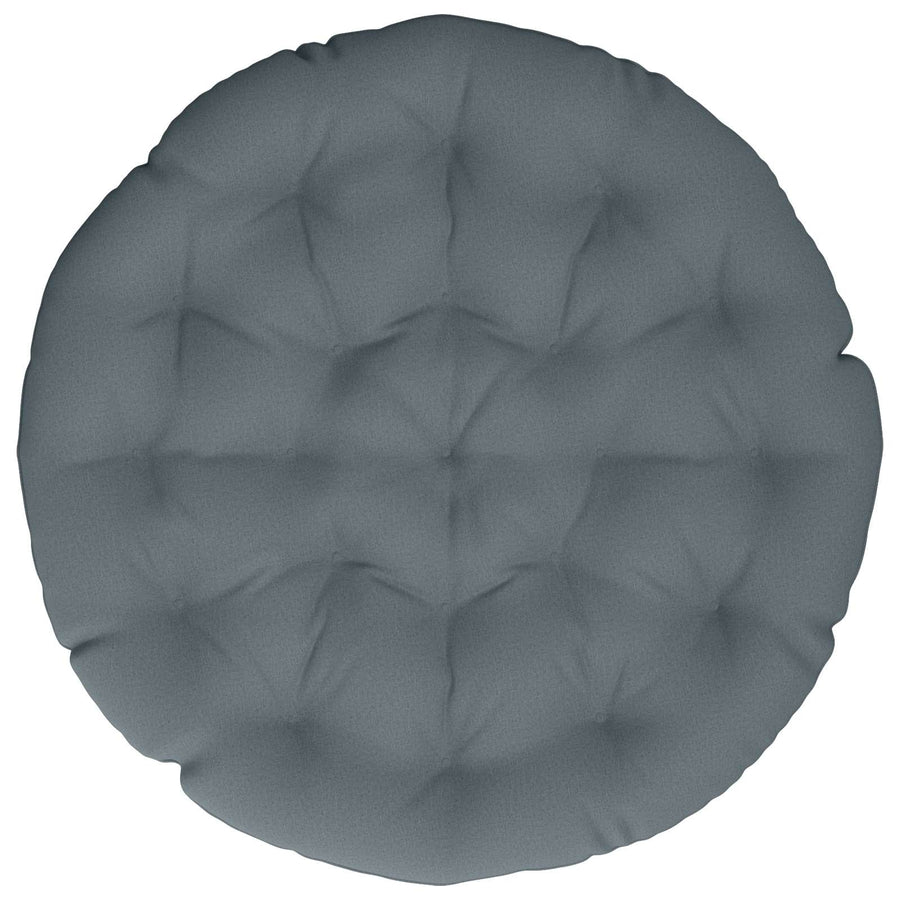 Papasan Stoel Kussen VIANEN 100% Polyester Blauw Ø 130 x 12 cm