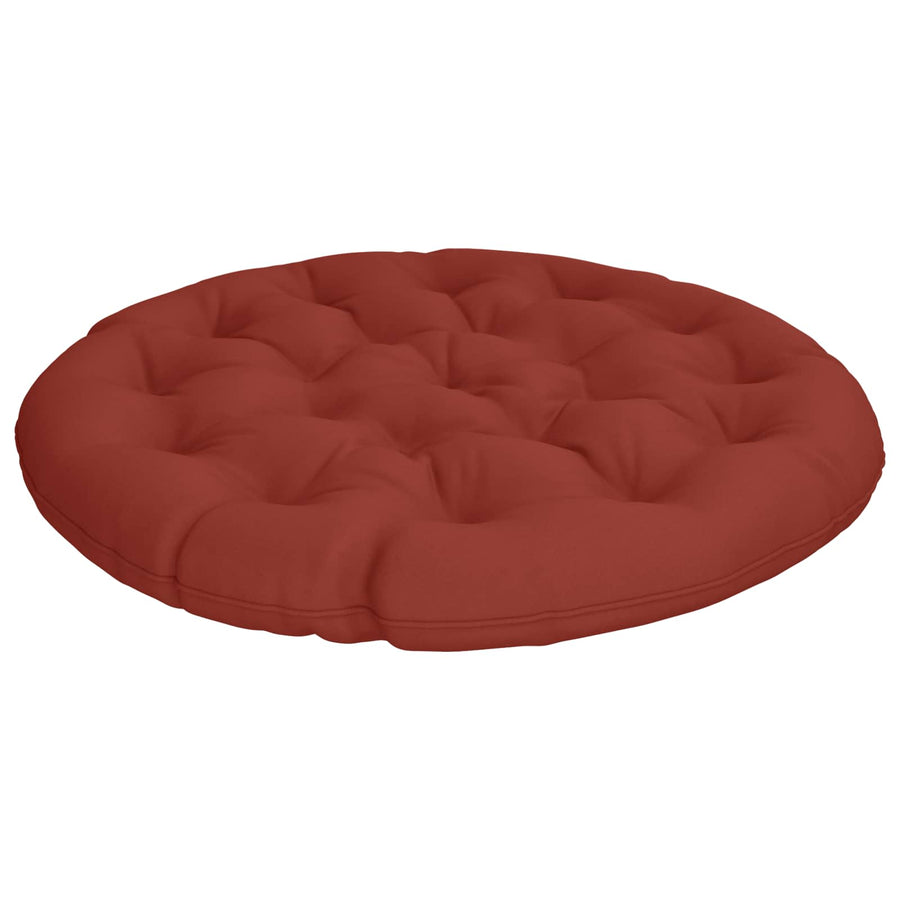 Papasan Stoel Kussen VIANEN 100% Polyester Rood Ø 130 x 12 cm