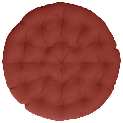 Papasan Stoel Kussen VIANEN 100% Polyester Rood Ø 130 x 12 cm