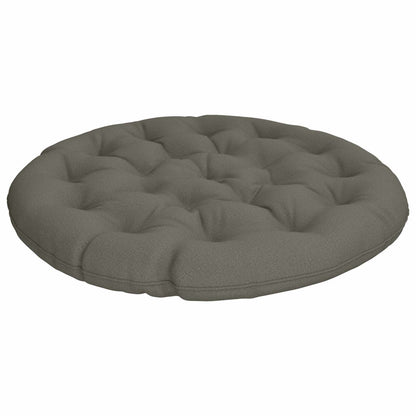 Papasan Stoel Kussen VIANEN 100% Polyester Grijs Ø 130 x 12 cm