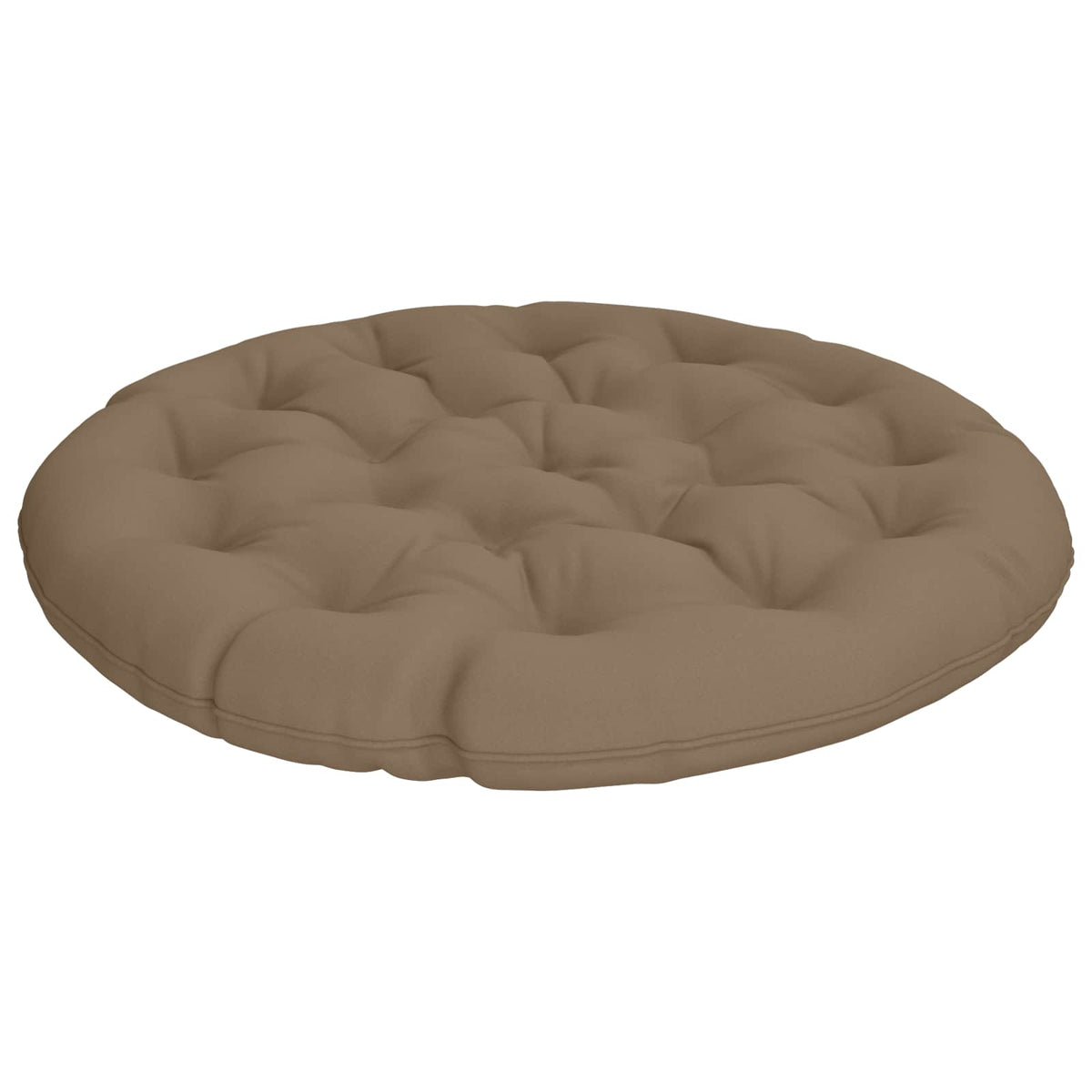 Papasan Stoel Kussen VIANEN 100% Polyester Taupe Ø 120 x 12 cm