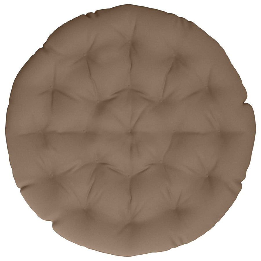 Papasan Stoel Kussen VIANEN 100% Polyester Taupe Ø 120 x 12 cm