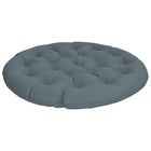 Papasan stoelkussen blauw Ø 120x12 cm