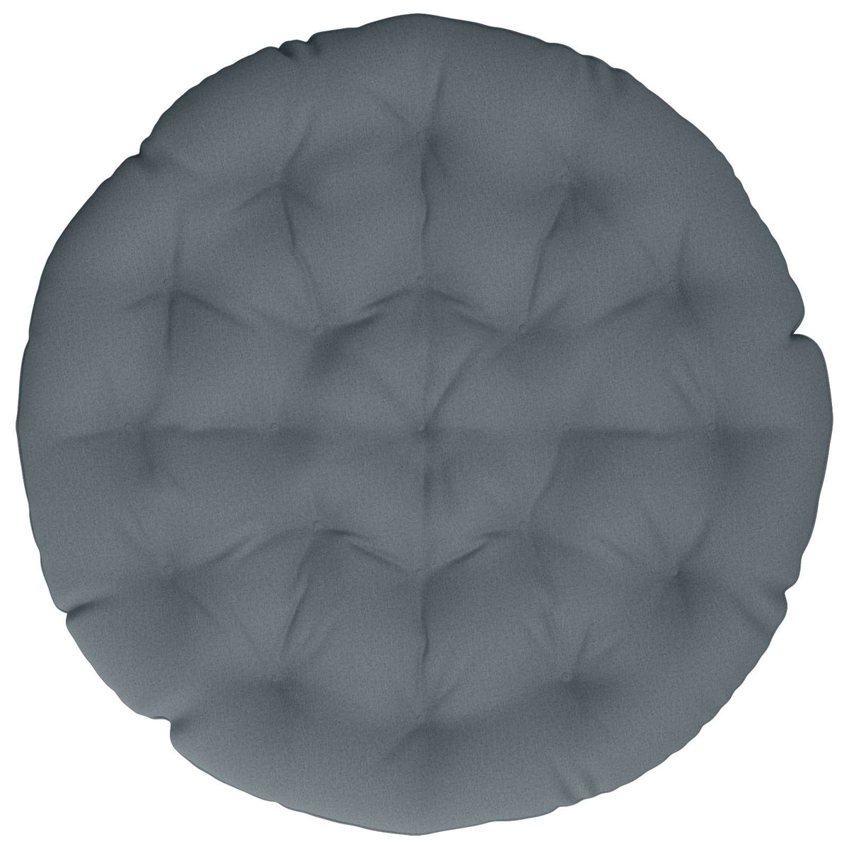 Papasan Stoel Kussen VIANEN 100% Polyester Blauw Ø 120 x 12 cm