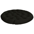 Papasan stoelkussen 120 cm zwart polyester