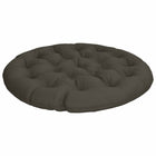 Papasan stoelkussen 100% polyester antraciet