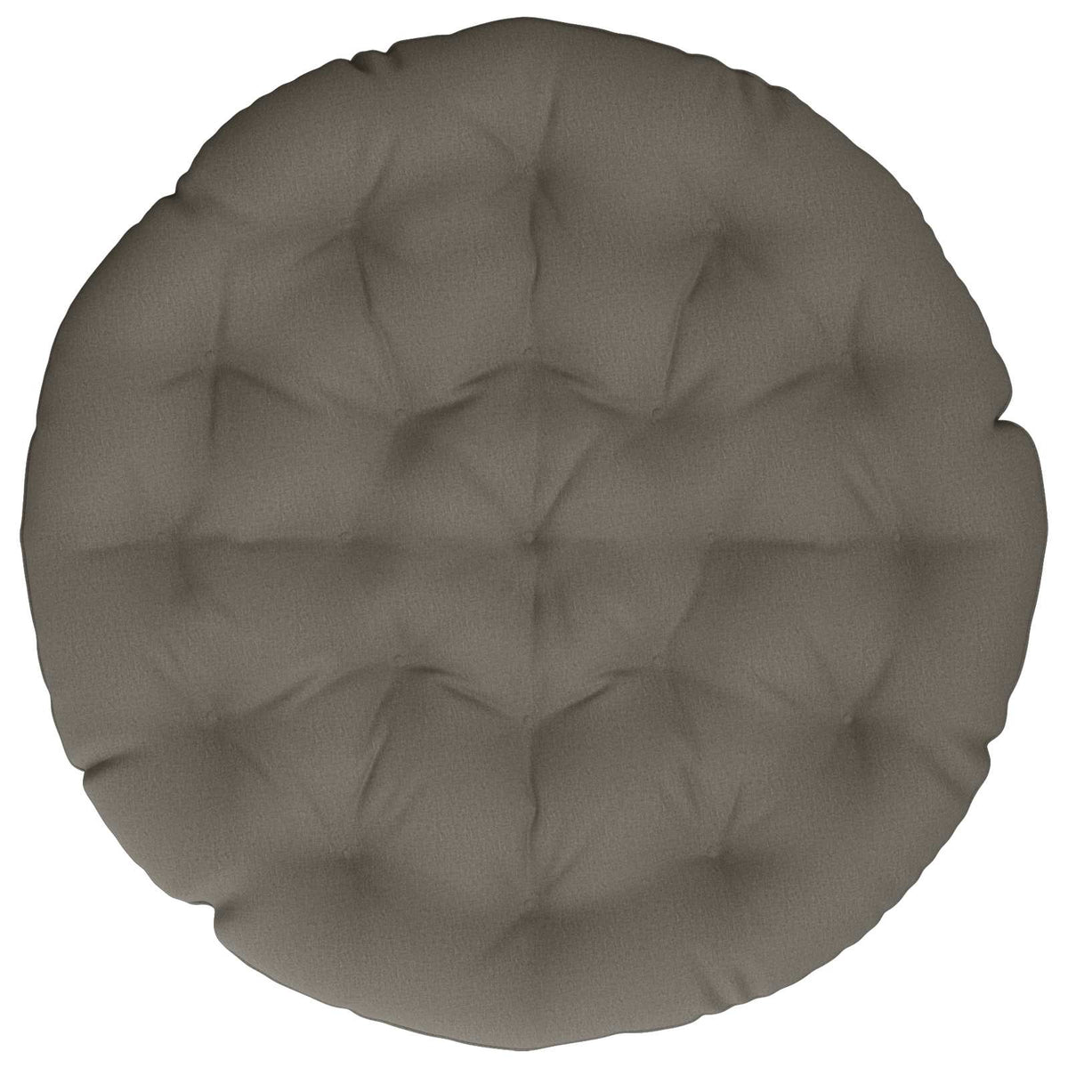 Papasan Stoel Kussen VIANEN 100% Polyester Grijs Ø 120 x 12 cm