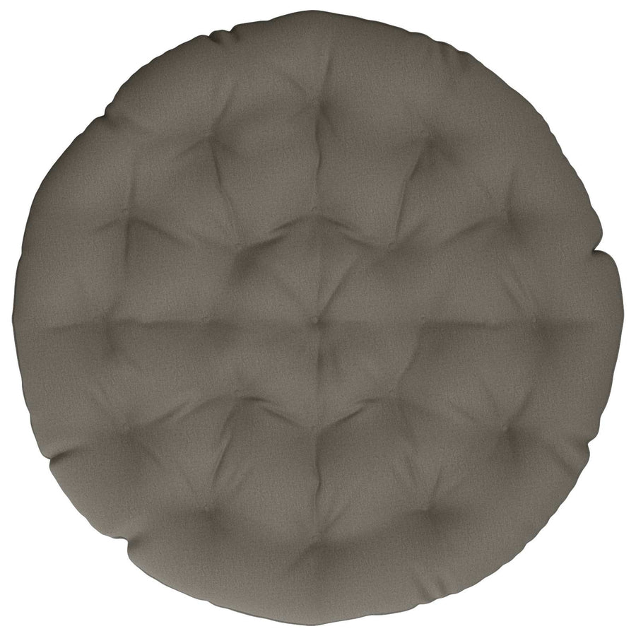 Papasan Stoel Kussen VIANEN 100% Polyester Grijs Ø 120 x 12 cm