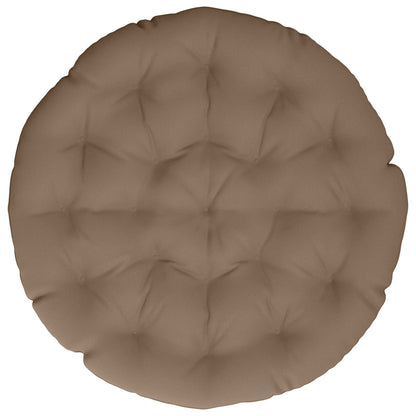 Papasan Stoel Kussen VIANEN 100% Polyester Taupe Ø 100 x 12 cm
